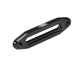 Quadratec Aluminum Hawse Fairlead Black